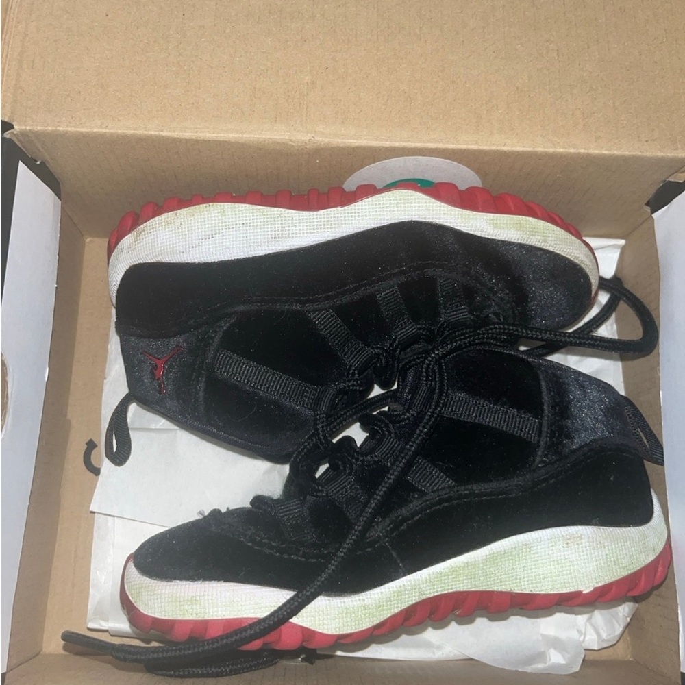 Jordan Kids Sneakers Black Red
